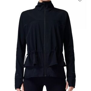 Sweaty Betty Fast Lane Peplum Running Jacket